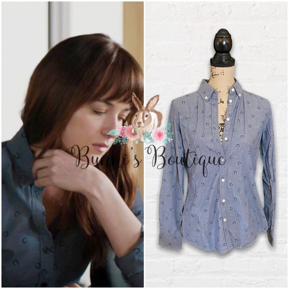 Anastasia Steele's Banana Republic Button Down - Picture 1 of 8